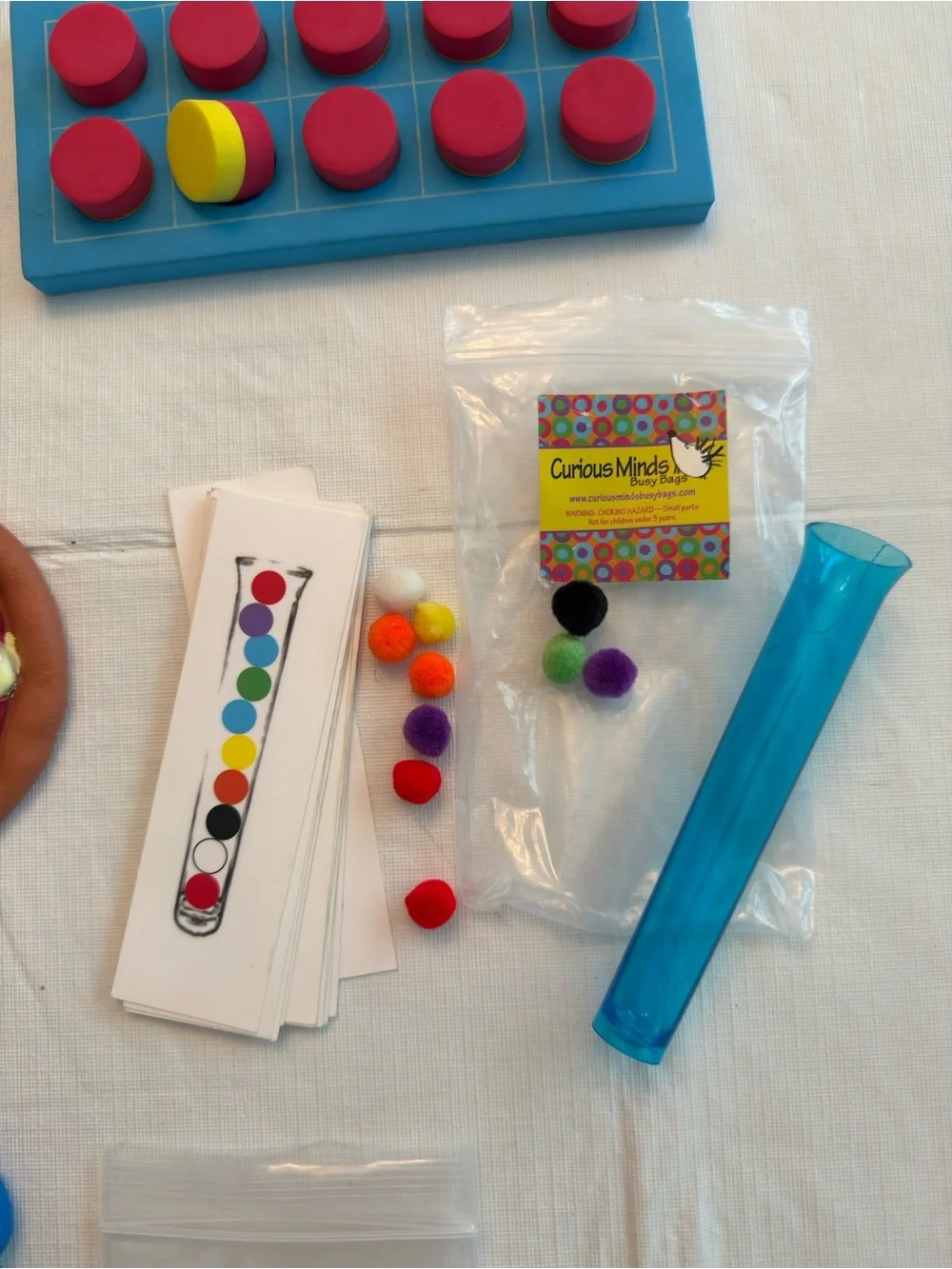Kids Learning Manipulatives Set - Bright Multicolor